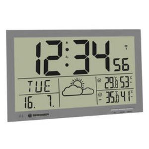 Oferta de Reloj de pared meteorológico MyTime Jumbo LCD Bresser por 69€ en Decathlon