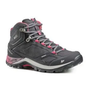 Oferta de Botas de montaña y trekking impermeables Mujer Quechua MH500 gris por 49,99€ en Decathlon