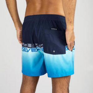 Oferta de Bañador Hombre corto 15" Quiksilver negro azul por 27,99€ en Decathlon