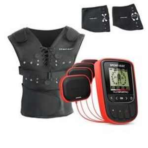 Oferta de SPORT-ELEC Electroestimulador muscular MultisportPro+Prendas por 275€ en Decathlon