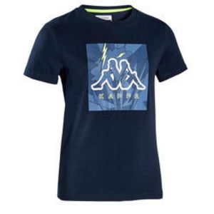 Oferta de Camiseta Kappa Niño Azul Marino por 7,99€ en Decathlon