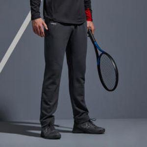 Oferta de Pantalón de tenis hombre Artengo TPA500 TH gris carbono por 14,99€ en Decathlon