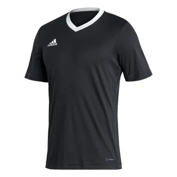 Oferta de Camiseta de Fútbol Adidas Entrada 22 Adulto Negra por 14,99€ en Decathlon