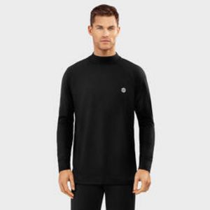 Oferta de Camiseta interior térmica hombre Slush Black por 35€ en Decathlon