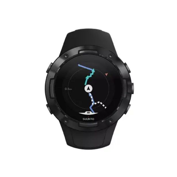 Oferta de Suunto 5 All Black Reloj GPS pulsómetro muñeca negro por 183,99€ en Decathlon