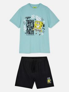 Oferta de Pijama corto de Bob Esponja por 15€ en Primark