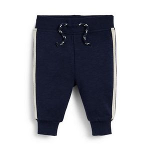 Oferta de Pantalón de chándal azul marino con rayas para bebé niño por 4€ en Primark
