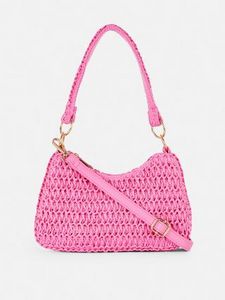 Oferta de Bolso bandolera de paja entrelazada por 12€ en Primark