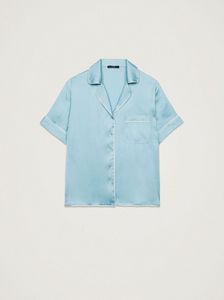 Oferta de Conjunto Pijama Personalizable Con Antifaz, Azul por 49,99€ en Parfois