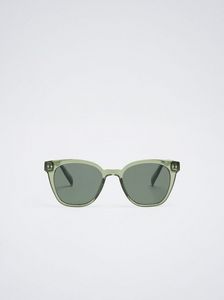 Oferta de Gafas De Sol Redondas , Verde por 9,99€ en Parfois