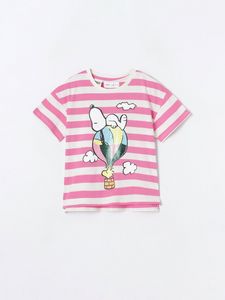 Oferta de Camiseta de rayas estampado Snoopy Peanuts™ por 9,99€ en Lefties
