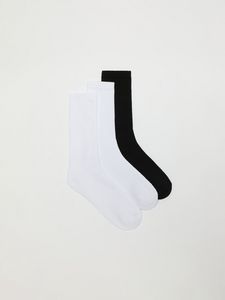 Oferta de Pack de 3 pares de calcetines de canalé por 7,99€ en Lefties