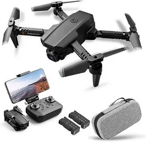 Oferta de Dron con cámara 4K, cámara de seguimiento de vuelo, sensor de gravedad, gestos, foto, vídeo, retención de altitud, modo si... por 42,7€ en Amazon