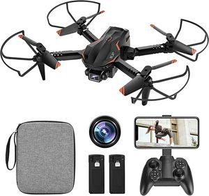 Oferta de NL30° Mini Drone con Telecamera HD 1080P, Drone Quadricottero, Mantenimento dell'altezza, 3D Flip, Controllo a Gesti, 2 Ba... por 49,99€ en Amazon