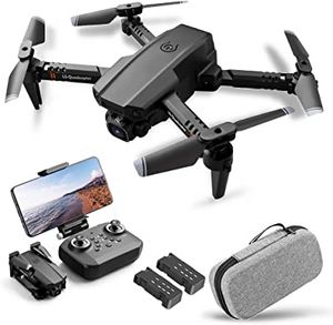 Oferta de Goolsky Drone RC con cámara 4K Drone Cámara dual Track Vuelo Sensor de gravedad Gesto Foto Video Altitud Modo sin cabeza R... por 62,99€ en Amazon