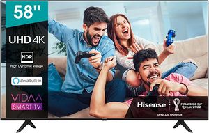 Oferta de Hisense 58AE7000F UHD TV 2020 - Smart TV Resolución 4K con Alexa integrada, Precision Colour, escalado UHD con IA, Ultra D... por 514,99€ en Amazon