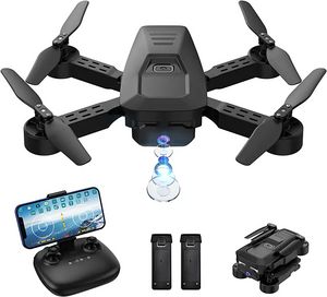 Oferta de Mini Drone con cámara - 1080P HD FPV RC Drone X-PACK 9 Aplicación para teléfono móvil Control remoto RC Drone Quadrocopter... por 39,99€ en Amazon
