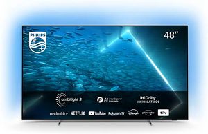 Oferta de Philips 48OLED707/12 OLED Android TV OLED 4K UHD 48", Ambilight, Compatible con Alexa y Google Assistant, Dolby Vision y D... por 898,8€ en Amazon