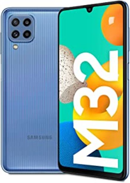 Oferta de Samsung Galaxy M32, Smartphone Libre, Teléfono Móvil Android con Pantalla Infinity-U FHD sAMOLED de 6,4 Pulgadas, 6 GB de ... por 259€