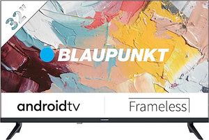 Oferta de Blaupunkt BA32H4382QEB Android TV 81 cm (32") HD TV (Smart TV, Chromecast, Google Assistant, Sintonizador Triple), Negro por 189,99€ en Amazon