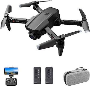 Oferta de GoolRC Drone RC LS-XT6 con cámara Cámara 4K Seguimiento de Vuelo Sensor de Gravedad Gesto Foto Video Altitud Modo sin Cabe... por 47,99€ en Amazon