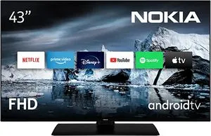 Oferta de Nokia FNE43GV210 Smart Televisor Android TV - 43 Pulgadas (108 cm) Full HD, HDR10, DVB-C/S2/T2, Netflix, Prime Video, Disn... por 359,9€ en Amazon