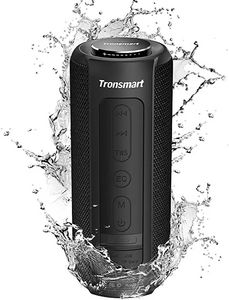 Oferta de Tronsmart T6 Plus Altavoz Bluetooth 40W, Altavoces Portatiles Waterproof IPX6 con Powerbank, 15 Horas de Reproducción, Son... por 55,43€ en Amazon