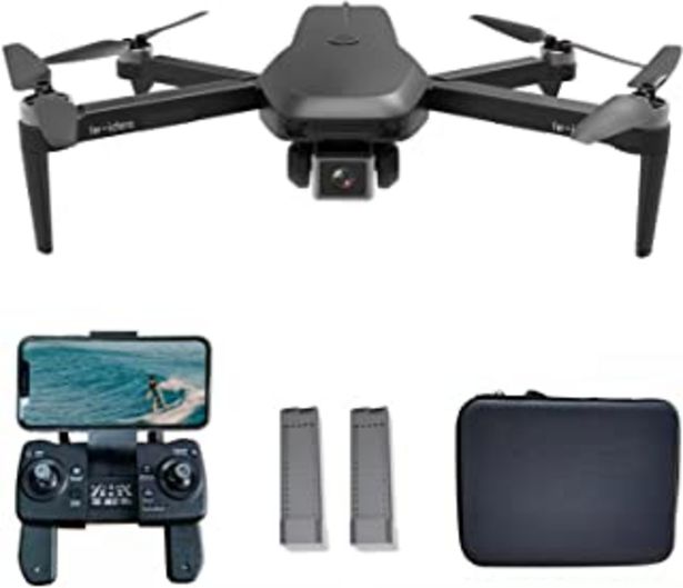 Oferta de IDEA31 Drone GPS Profesional con Cámara 4k HD, Drones 5GHz WIFI FPV con 2 Baterias, Motor sin Escobilla, Tiempo de Vuelo 4... por 189,63€