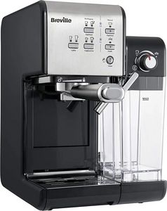 Oferta de Breville Máquina de café y espresso PrimaLatte II | Bomba italiana con 19 bar | apta para café en polvo o monodosis | Espu... por 199,99€ en Amazon