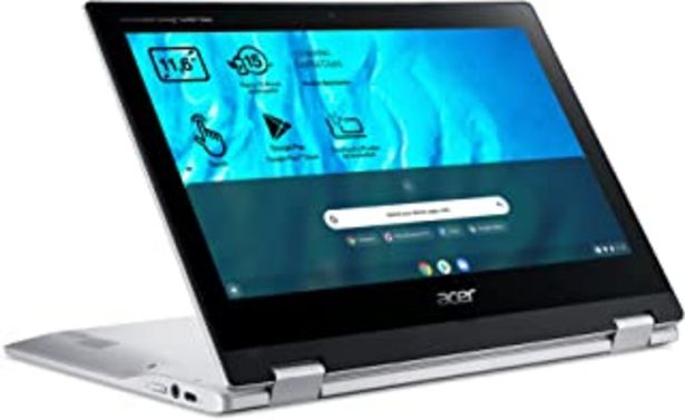 Oferta de Acer Chromebook Spin 311 CP311-3H - Ordenador Portátil 2 en 1 Convertible y Táctil 11.6" HD IPS (MTK MT8183, 4GB RAM, 32GB... por 249€