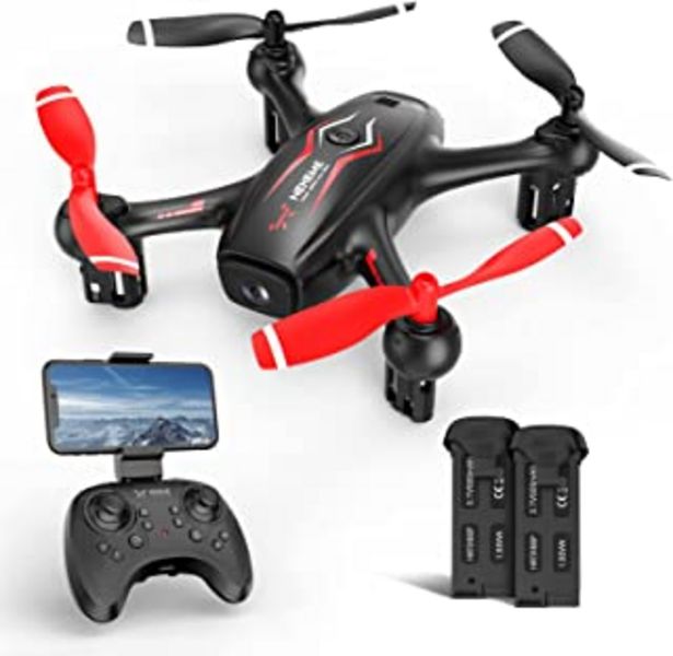 Oferta de NEHEME NH530 Drones para niños, Drone con cámara HD 720P, FPV Live Video, Quadcopter para principiante con sensor de grave... por 50,99€