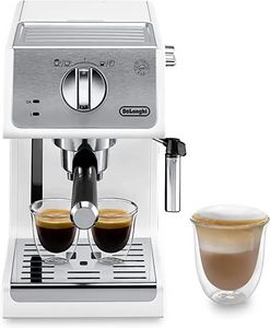Oferta de DeLonghi Active Line ECP33.21.W - Cafetera (Independiente, combinada, 1,1 L, De café molido, 1100 W, Blanco) por 145,9€ en Amazon