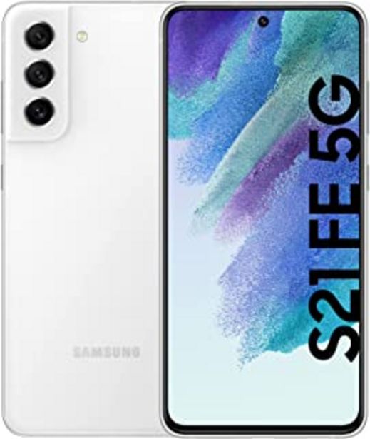 Oferta de Samsung Galaxy S21 FE 5G – Teléfono Móvil con 128 GB, Smartphone Libre, Android, Color Blanco (Versión Española) por 685,2€