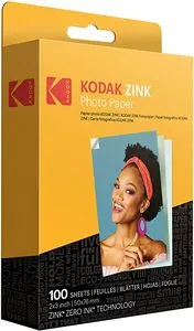 Oferta de Kodak Papel fotográfico Zink Premium de 2x3 Pulgadas (100 Hojas) Compatible con cámaras e impresoras Kodak PRINTOMATIC, Ko... por 53,26€ en Amazon