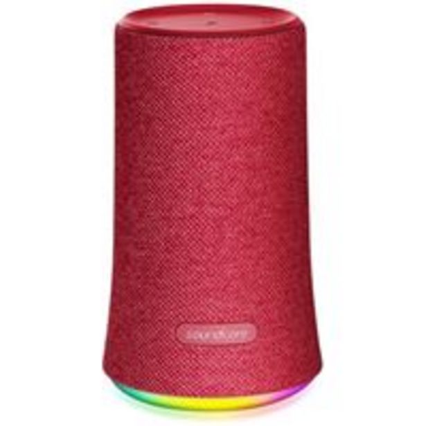Oferta de Altavoz Bluetooth Soundcore Flare Rojo por 33,97€