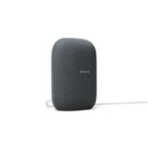 Oferta de Altavoz Wi-Fi Inteligente Google Nest Audio Carbón por 74€