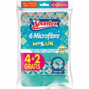 Oferta de Bayeta Spontex Microfibra Mosaik por 4,99€ en Douglas