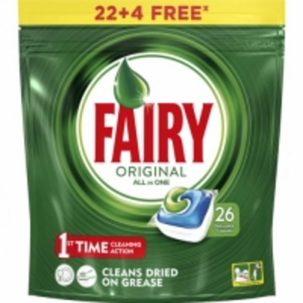 Oferta de Fairy Detergente Lavavajillas Todo en 1 Original por 7,35€
