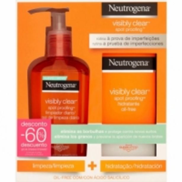 Oferta de Neutrogena Pack Visibly Clear Spot Proofing Crema y Gel Limpiador por 19,99€
