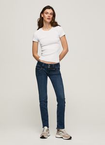Oferta de VENUS STRAIGHT FIT LOW WAIST JEANS por 99€ en Pepe Jeans