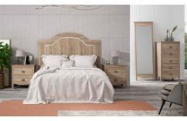 Oferta de Dormitorio de matrimonio en color roble por 499,99€