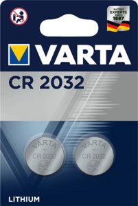 Oferta de Varta blister 2 pilas boton cr 2032 litio 3v por 2,6€ en App Informática