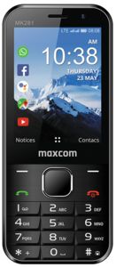 Oferta de Feature phone 4g pant 2.8 black 1800 mah.5 mpx.5124 whatsa pp por 59,2€ en App Informática