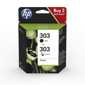 Oferta de Cartucho de tinta hp 303 combo pack por 40,9€ en App Informática