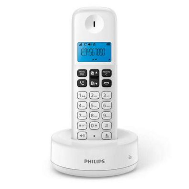 Oferta de Teléfono Philips D1611W/34 1 por 22,9€