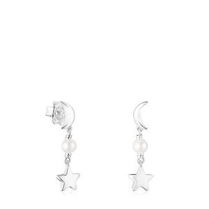 Oferta de Pendientes de plata y perla Magic Nature por 69€ en Tous