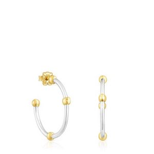 Oferta de Pendientes aro bicolor St. Tropez por 89€ en Tous