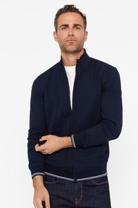 Oferta de Chaqueta punto lisa por 19,99€ en Cortefiel