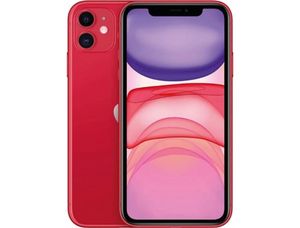Oferta de IPhone 11 APPLE (Reacondicionado Grado B - 6.1" - 64 GB - Rojo) por 369,95€ en Worten