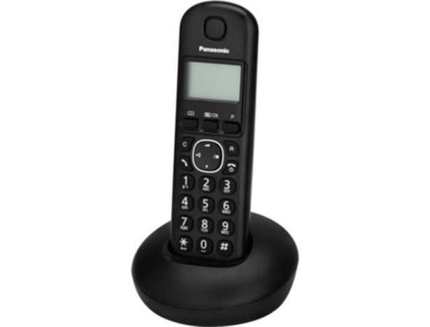 Oferta de Teléfono Inalámbrico Dúo PANASONIC KX-TGB212SPB Negro  por 16,17€